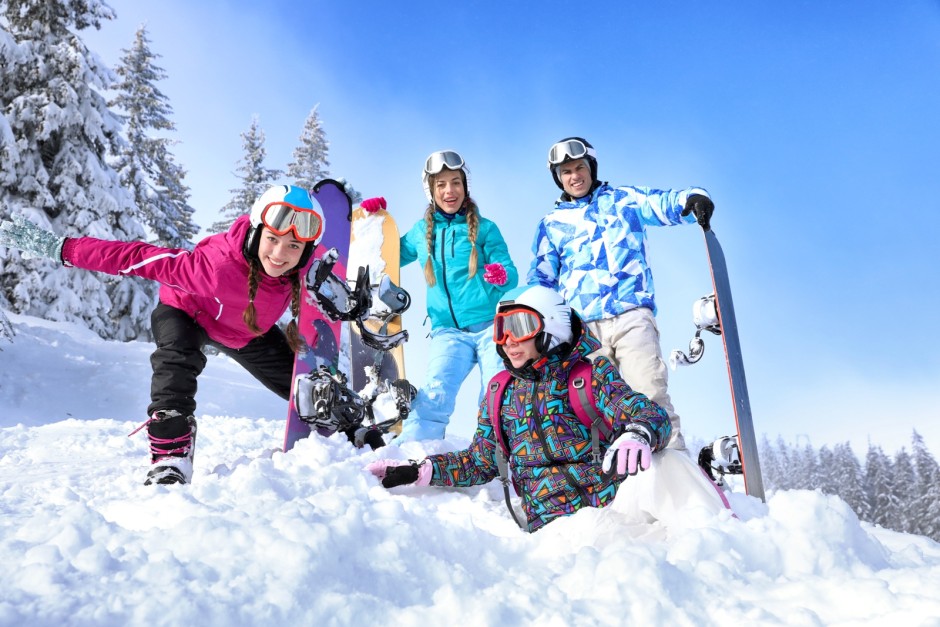 Rodzinny wyjazd na narty lub sanki?