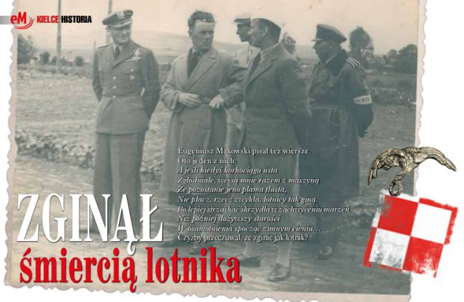 Zginął śmiercią lotnika