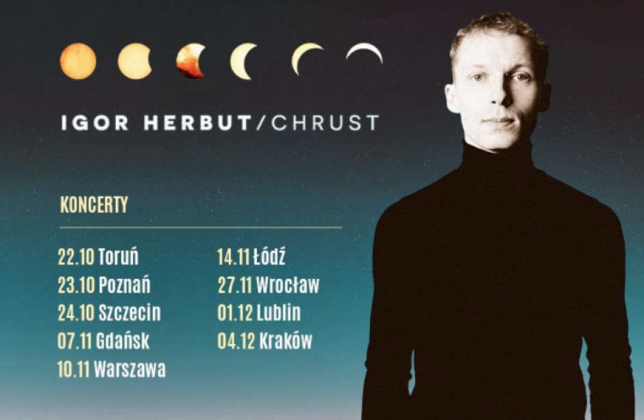 Igor Herbut rusza w jesienną trasę z solowym albumem "Chrust"