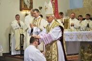[FOTO] Biskup Marian Florczyk wyświęcił jednego diakona