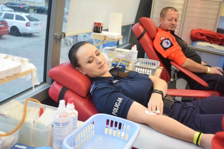 Świętokrzyscy policjanci oddali krew