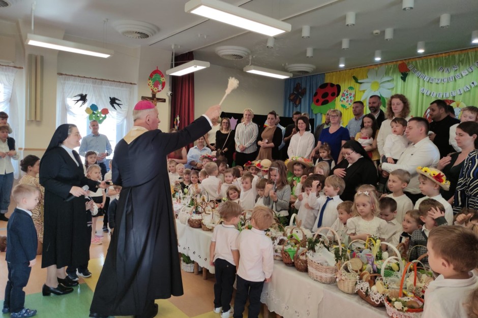 Świątecznie w przedszkolu Świętej Rodziny w Kielcach