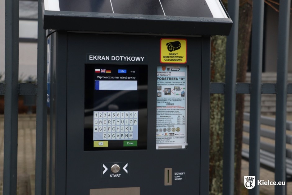 W Kielcach staną nowe parkomaty