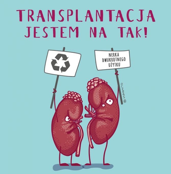 Transplantacja - jestem na tak!