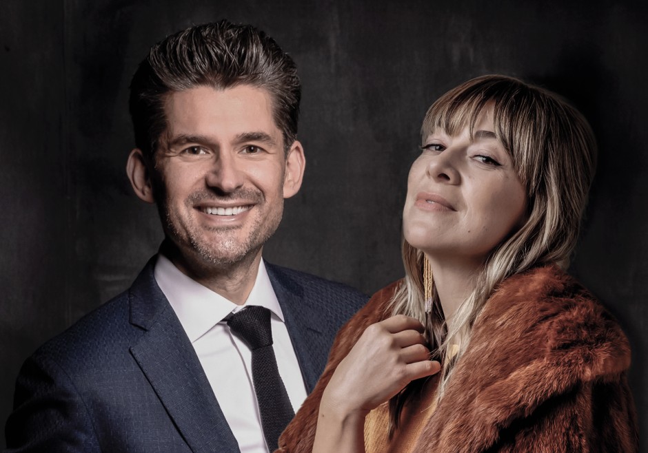 Matt Dusk & Jill Barber w utworze "They Can't Take That Away From Me"