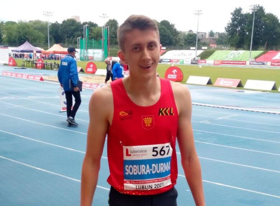 Sobura-Durma szóstym juniorem Europy na 400 metrów przez płotki