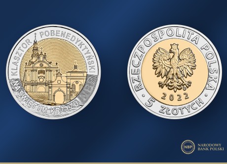 Moneta upamiętniająca Klasztor na Świętym Krzyżu już w obiegu