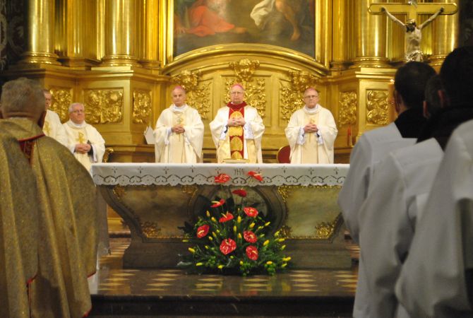 Jubileusz 75 lat ks. biskupa Kazimierza Ryczana