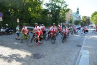 Rowerzyści wyruszyli na Westerplatte