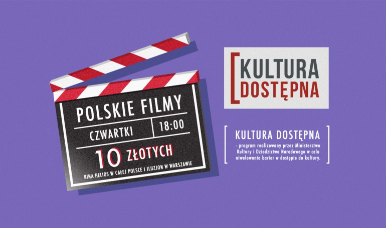 Kultura Dostępna czyli polska sztuka filmowa - artykuł sponsorowany