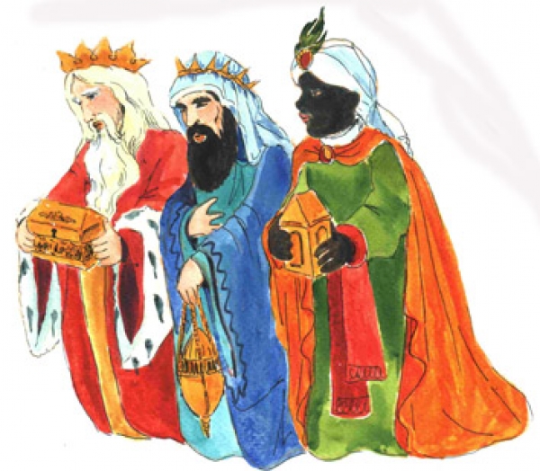 Trzej Królowie z kolędami 