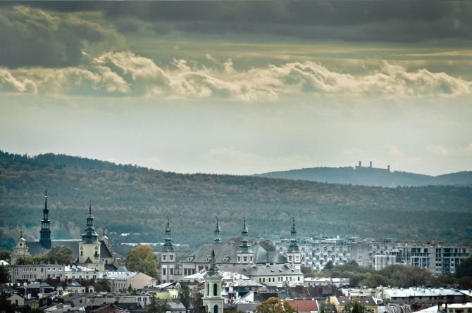 "Kielce z dachów" - miasto od nieznanej strony