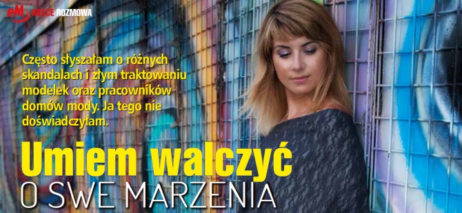Umiem walczyć o swe marzenia