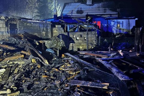 Wybuch gazu w miejscowości Wymysłów