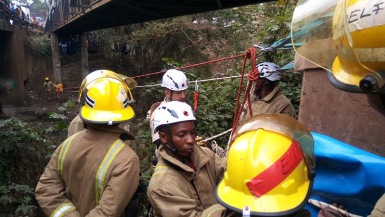 Nasi strażacy w Kenii