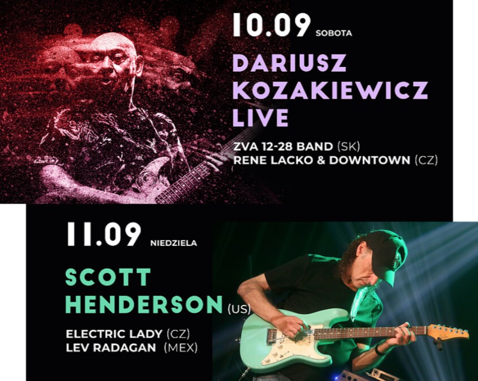 Festiwal "Kielce ROCKują" po raz dziewiąty - wywiad z Pawłem Warzeńczykiem i Tomaszem Orłowskim.