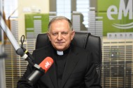 Arcybiskup Mieczysław Mokrzycki z wizytą w Radiu eM. „Cieszę się, że mogłem odwiedzić diecezję kielecką"