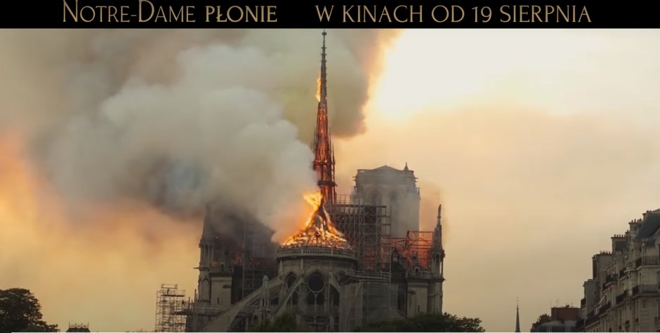 Już za kilka dni premiera filmu „Notre-Dame płonie”