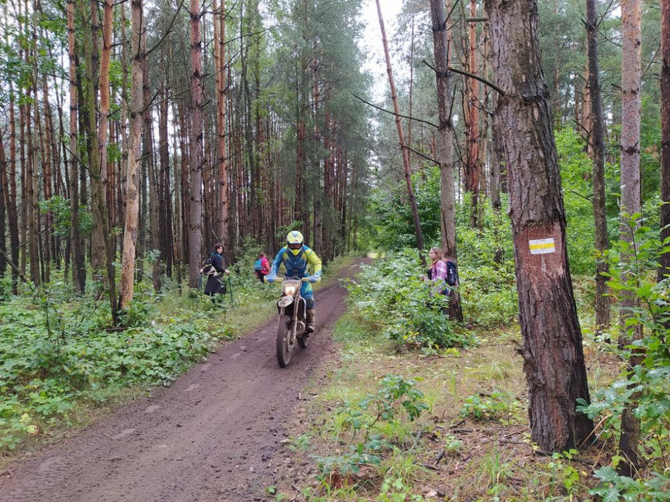 [INTERWENCJA] Motocykliści zniszczyli szlak turystyczny