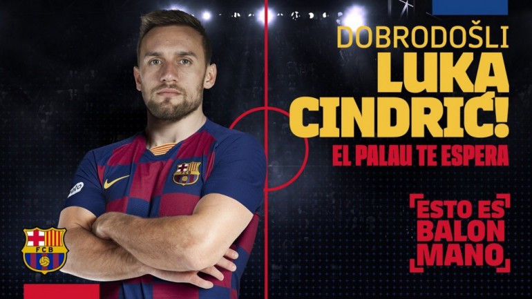 Luka Cindrić podpisał długi kontrakt z Barcą Lassą