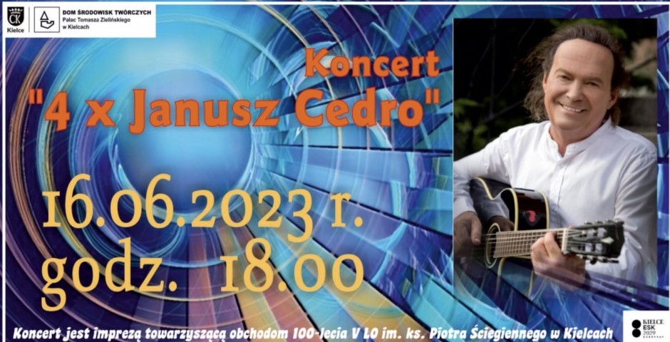 Koncert "4 x Janusz Cedro"