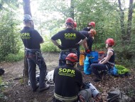 W Górach Świętokrzyskich działa SOPR. Ratownicy patrolują szlaki turystyczne
