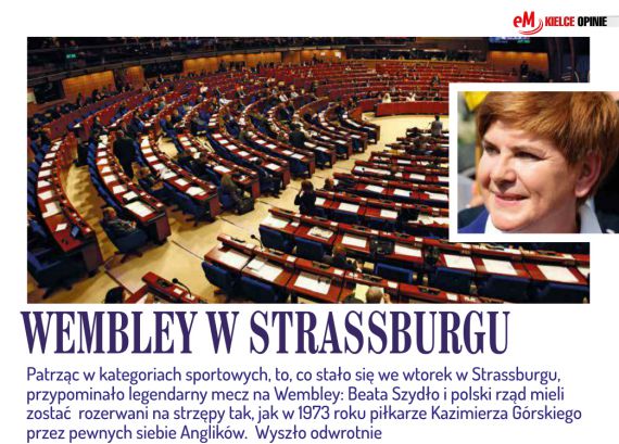 Wembley w Strassburgu