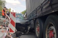 Wypadek na moście w Czekarzewicach. Trzy osoby w szpitalu