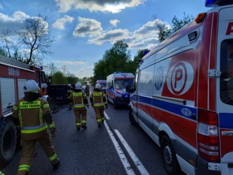 Tragiczny wypadek w miejscowości Beszowa. Nie żyją dwie osoby