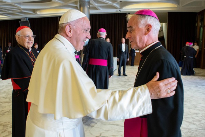 Biskup Marian Florczyk spotkał się z Papieżem Franciszkiem