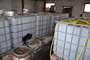 Pod Radoszycami wpadł producent alkoholu