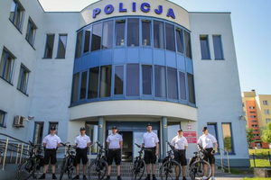 Policjanci na rowery