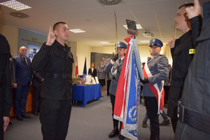 Nowi funkcjonariusze złożyli ślubowanie