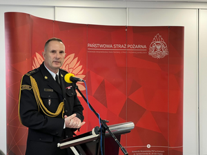 St. bryg. Marcin Charuba oficjalnie nowym szefem świętokrzyskich strażaków