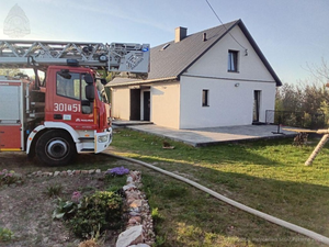 Wybuch w kotłowni domu jednorodzinnego. Na miejscu LPR