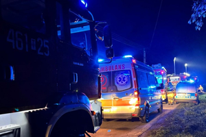 Tragiczny pożar w Dziekanowicach. Nie żyje mężczyzna