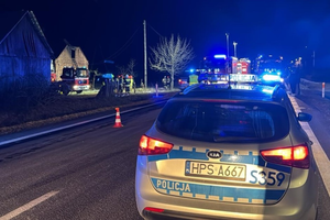 Tragedia w powiecie opatowskim. Nie żyją dwie osoby