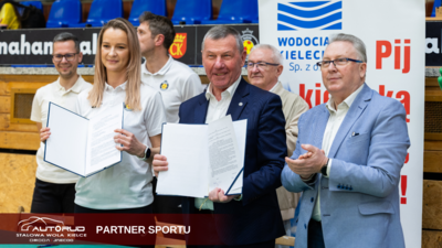 Wodociągi Kieleckie nowym sponsorem strategicznym Akademii Korony Handball