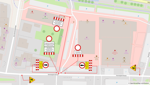 Utrudnienia na Barwinku