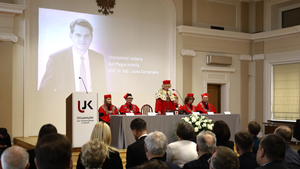 Wzruszająca uroczystość w UJK