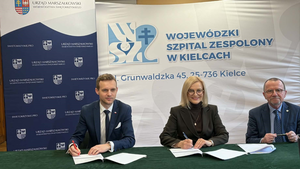 Blisko 1,8 mln zł wsparcia dla szpitala w Kielcach