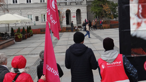 Różaniec o zatrzymanie aborcji. Ktoś zakłócał modlitwę