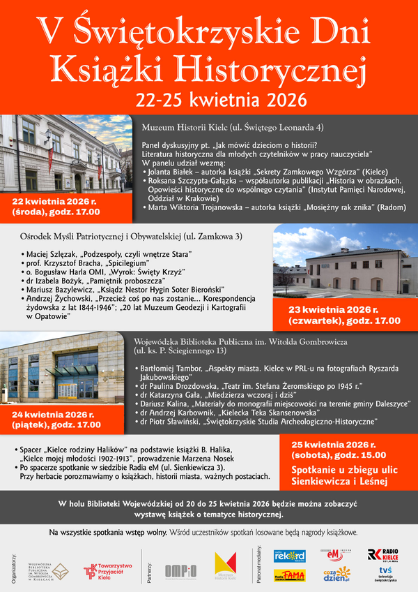 V Świętokrzyskie Dni Książki Historycznej