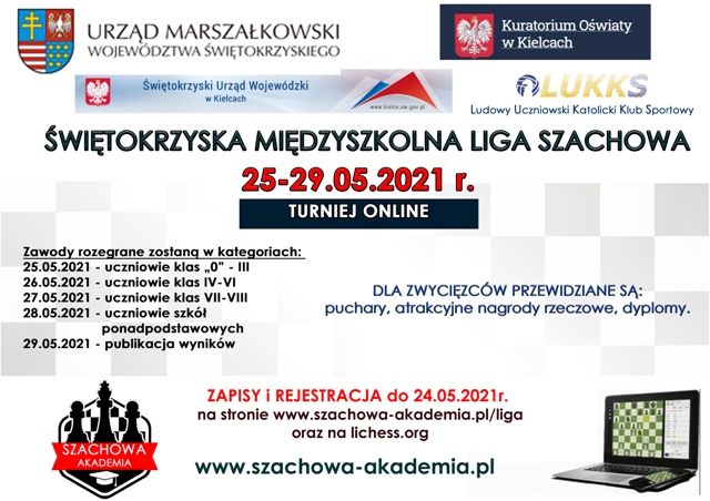 Plakat szachy