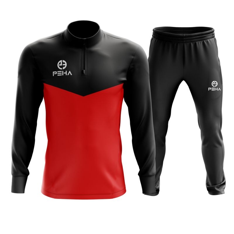 dres koszykarski peha rico czarno czerwony
