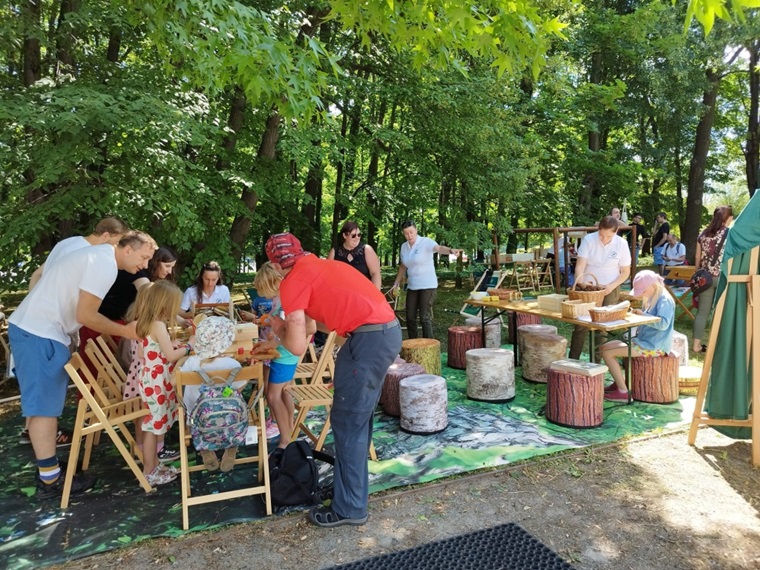 2Leśnicy na Pikniku Naukowym w Warszawie fot. Edyt Nowicka 6