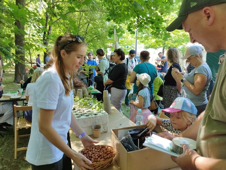 3Leśnicy na Pikniku Naukowym w Warszawie fot. Edyt Nowicka 14