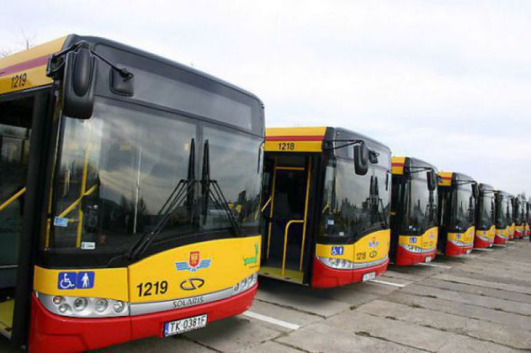 Autobusy po staremu na Jagiellońskiej i Piekoszowskiej