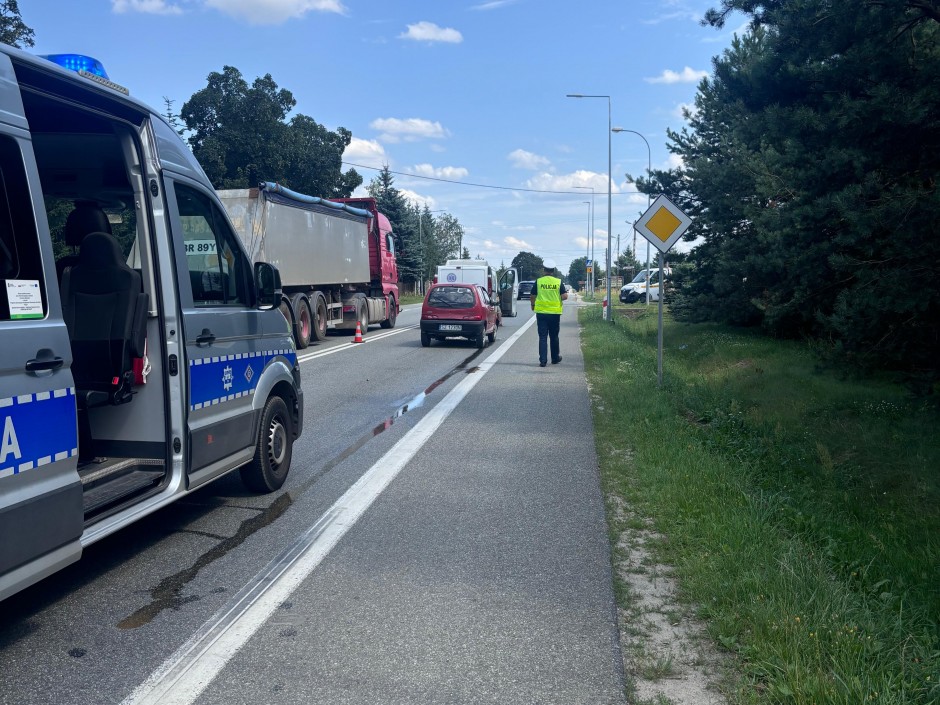 Dwa samochody zderzyły się w Górnie. Są utrudnienia