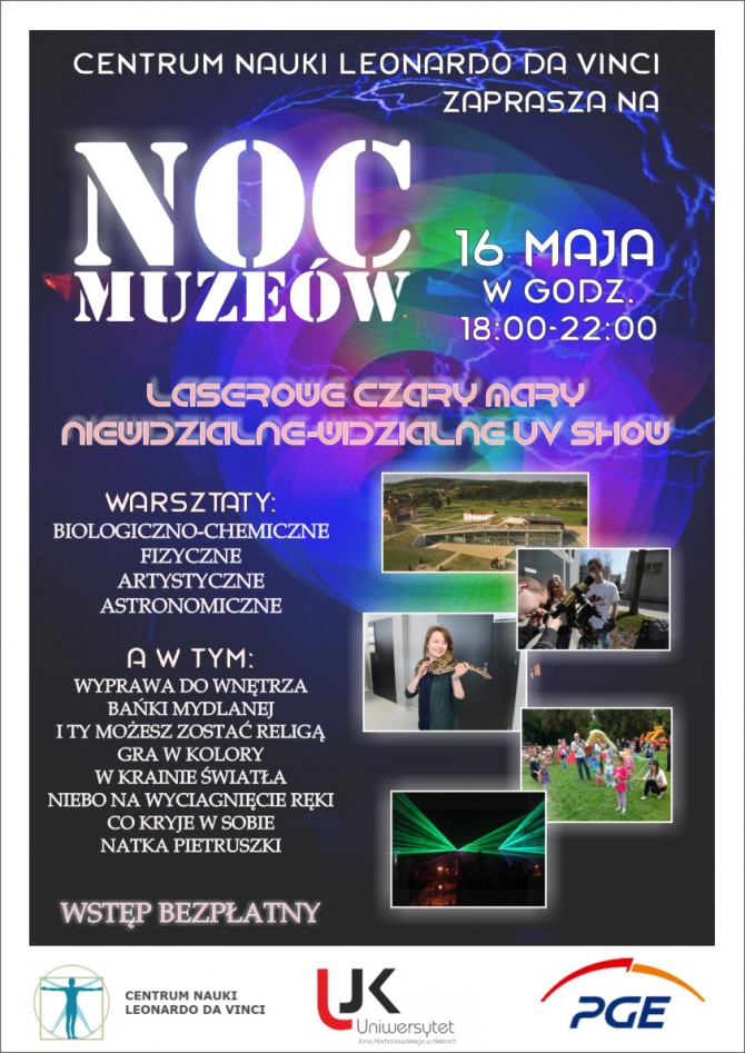 Centrum Nauki włącza się w Noc Muzeów